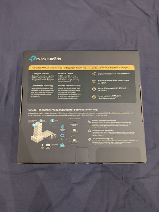 Acces Point TP-Link Omada EAP772 Wi-Fi 7