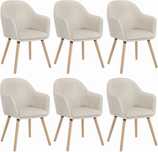 Set 4/6 scaune de sufragerie/bucatarie/living din lemn masiv , Catifea