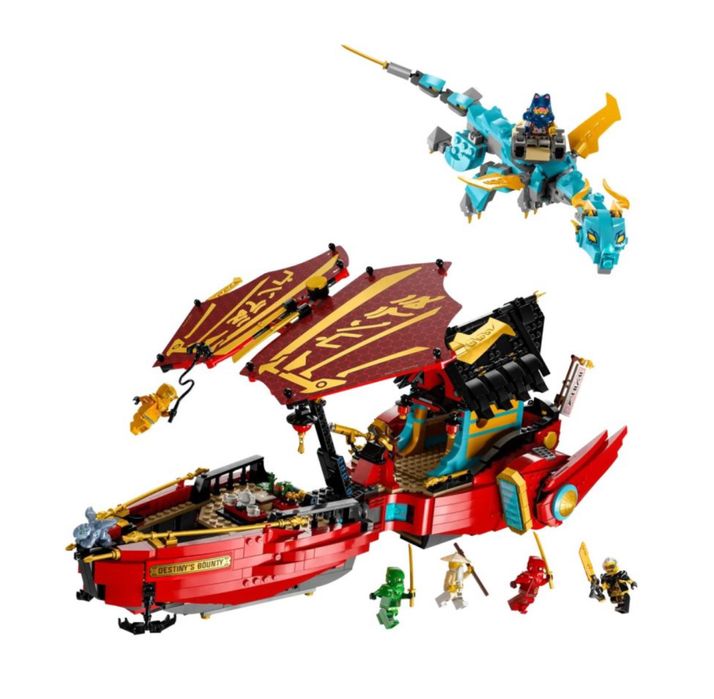 Конструктор LEGO Ninjago - Дар от съдбата - надпревара с времето