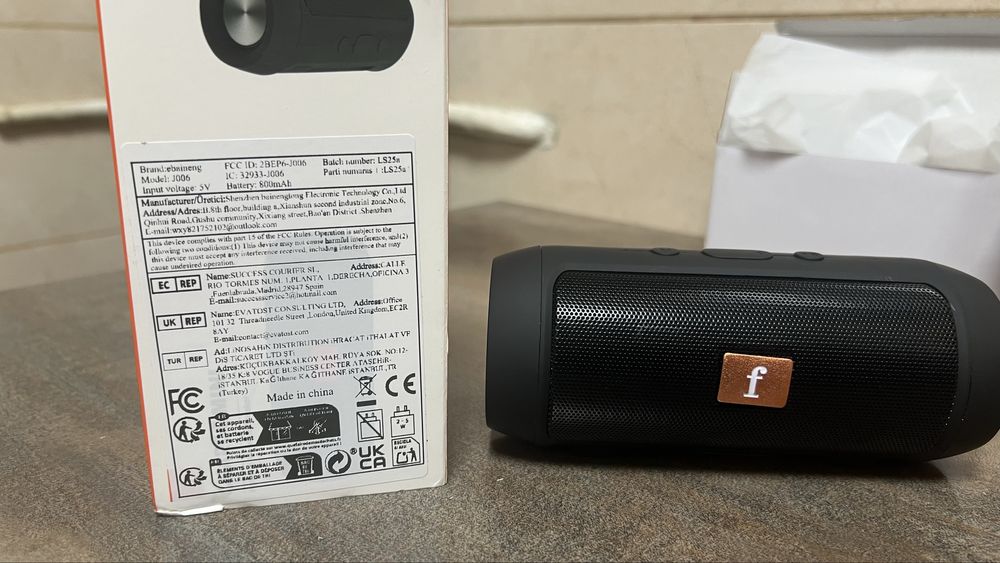 Boxa portabila Charge mini bluethoot wireless