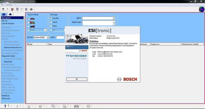 Софтуер за диагностика - Bosch KTS ESI[Tronic] 2013
