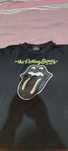 Rolling Stones T-Shirt Tongue Black & Silver
