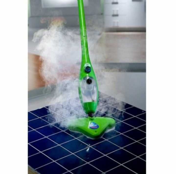 -49% Стийм моп парочистачка почиства и полира повърхности steam mop