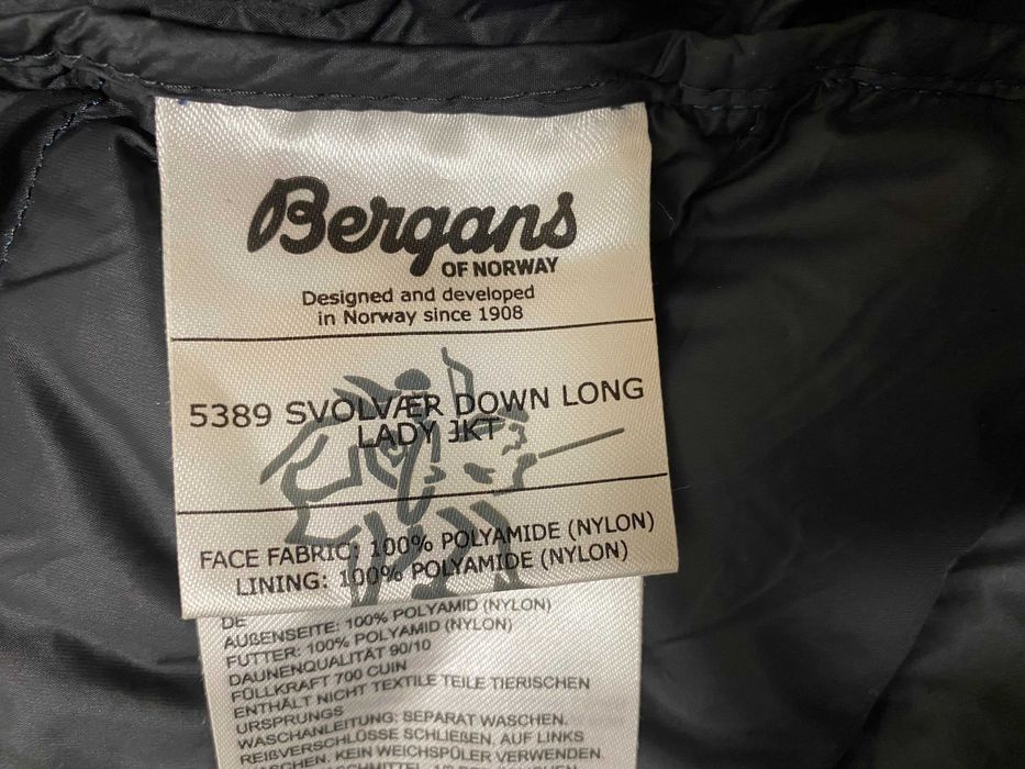 ''Bergans Svolvær Down Long Lady Jkt''оригинална мъжка пухена парка М
