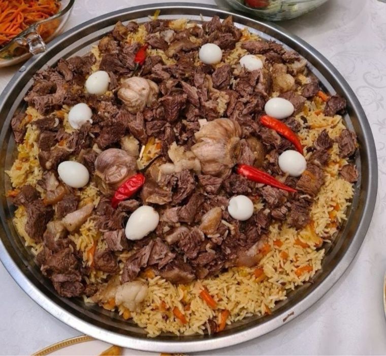 Повар с выездом сочный и вкусный: Плов, Сырне, Куырдак, Казан кебаб,