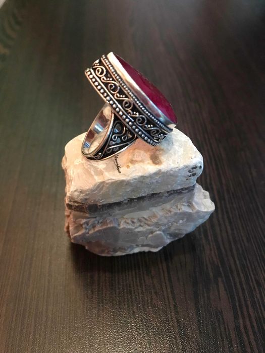 Inel Argint 925 cu Piatra Semipretioasa Rubin