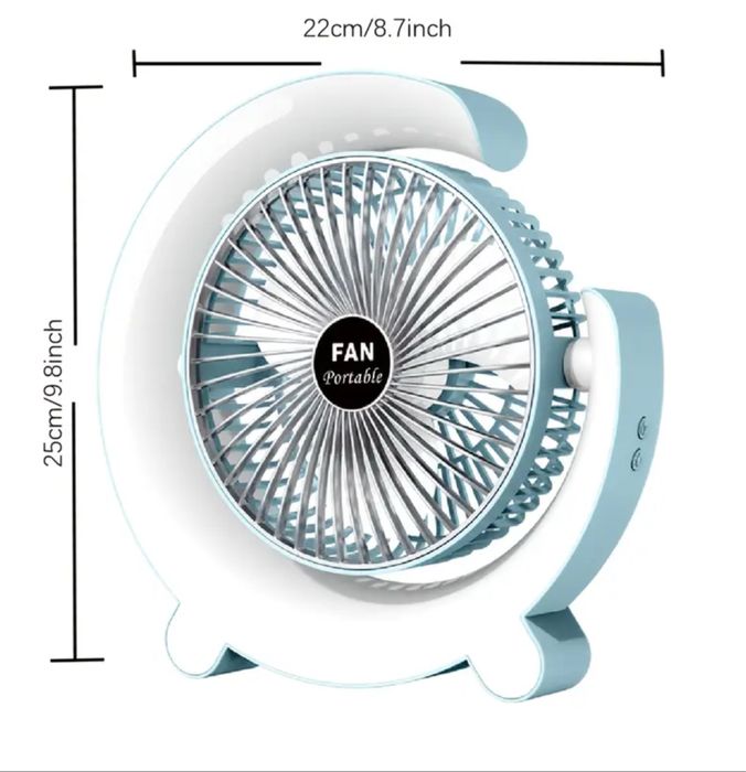 Много як LED вентилатор