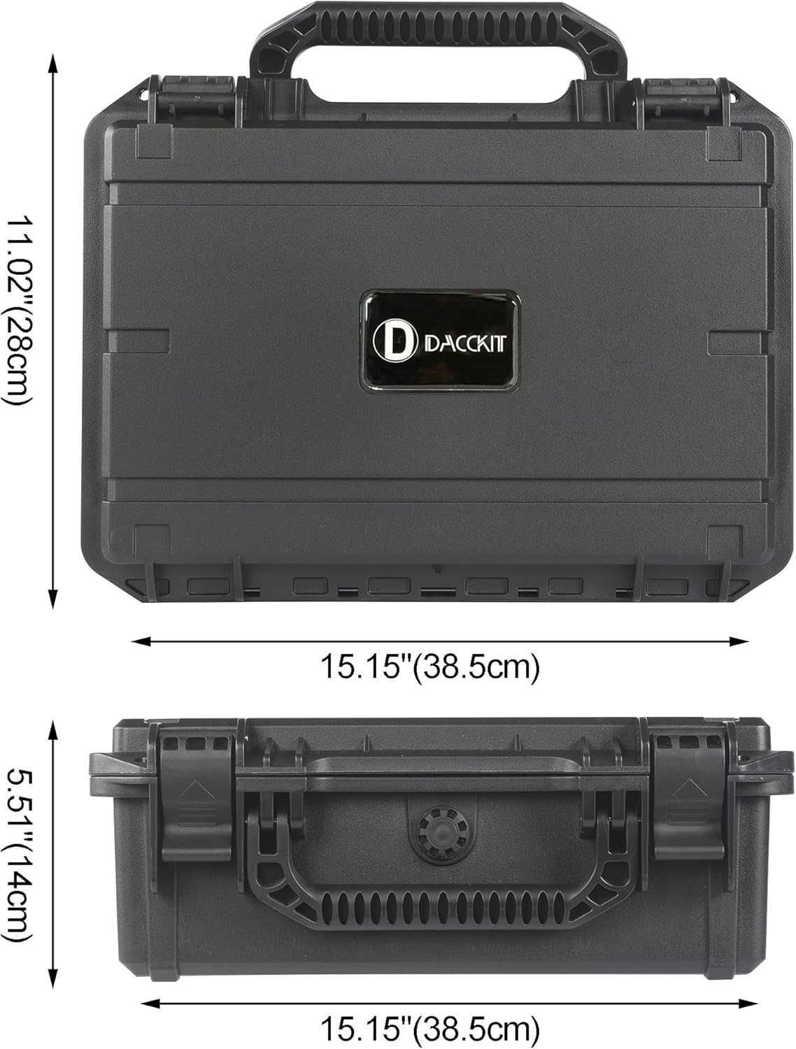 D DACCKIT Пътен калъф за Nintendo Switch 2 и аксесоари, Премиум твърд