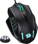 Mouse Gaming Redragon M908 Impact RGB cu 12 Butoane Laterale, 12400DPI