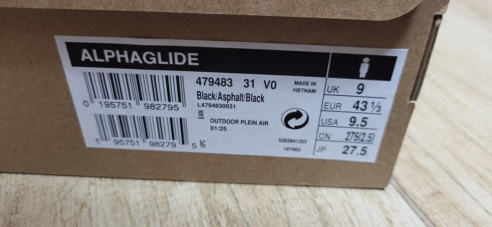 Salomon Alphaglide нови туристически мъжки маратонки
