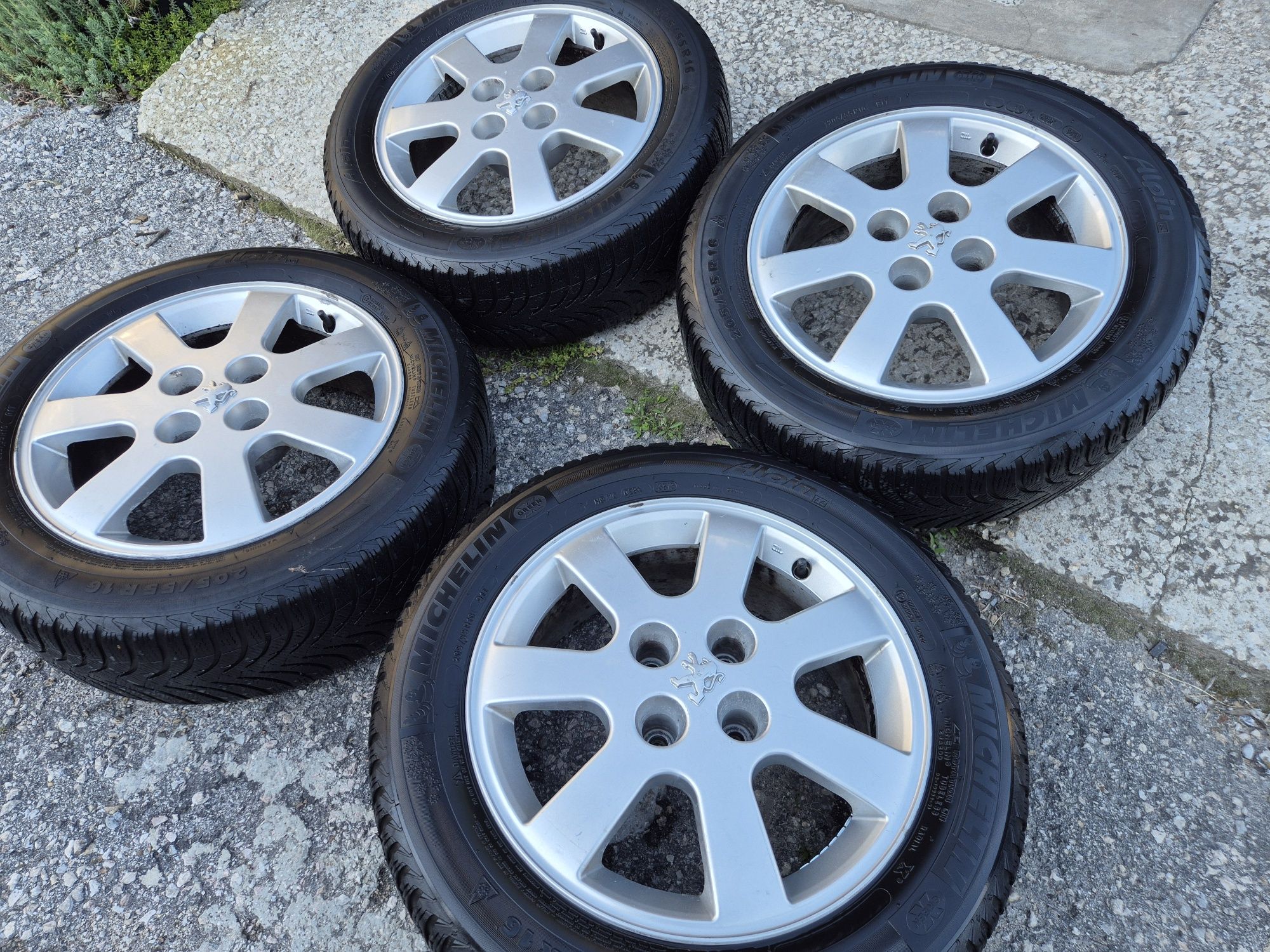 4х108/16 с гуми Пежо Ситроен 4x108/16 Peugeot Citroen