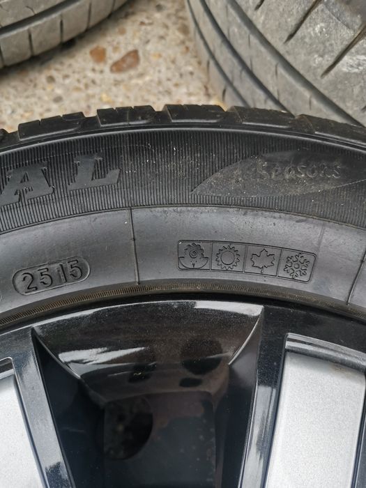 Перфектни железни джанти с гуми и нови тазове 15  4х108 Пежо Ситроен 1
