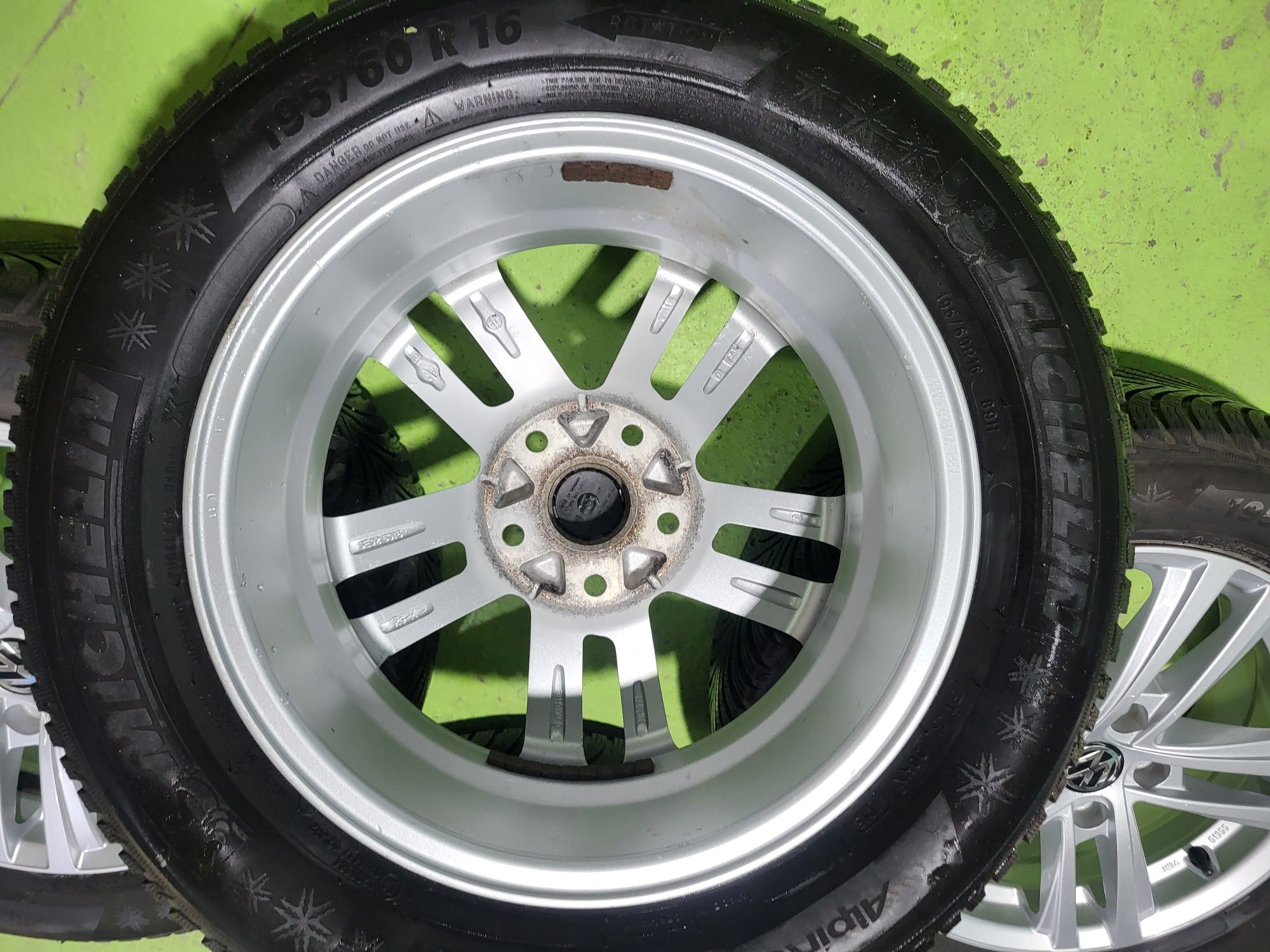 16 5x112 Vw Touan Caddy Golf 5 6 7 Skoda Seat 5х112