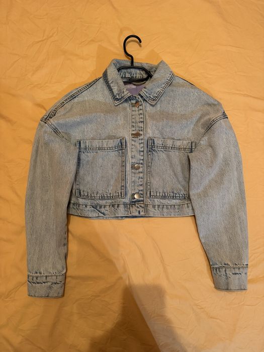 Дамско дънково яке