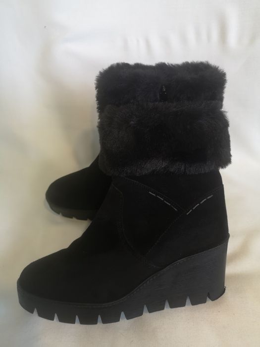 Боти естествен велур, номер 39