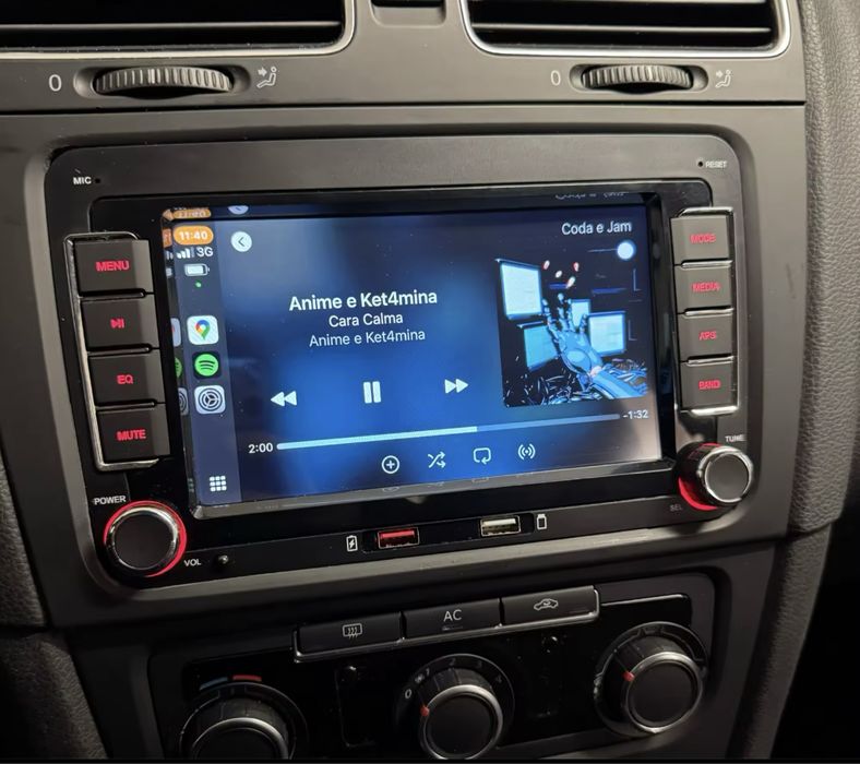 Navigatie Carplay 4GB / 64 GB Volkswagen Passat Golf Tiguan Skoda Seat
