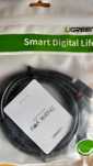 Фирменный кабель UGREEN 3.5мм (мама) на 2 RCA (папа)