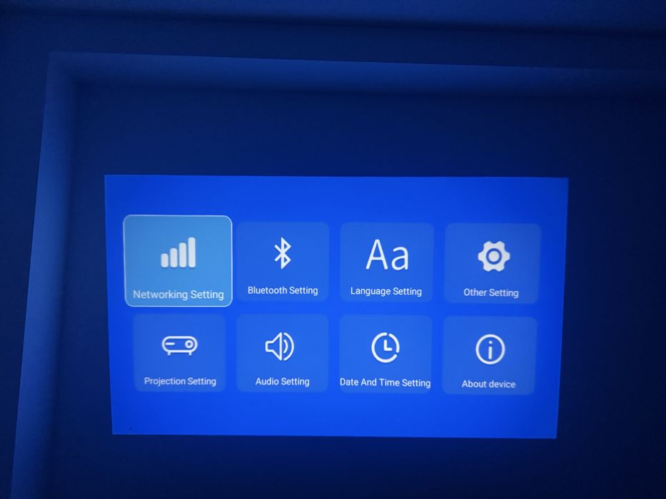 Proiector portabil SMART, HY320, Android, wifi, 4k, negru, nou, full!