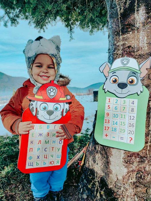 Пес Патрул дървени образователни игри Промоция от 50лв на 35лв