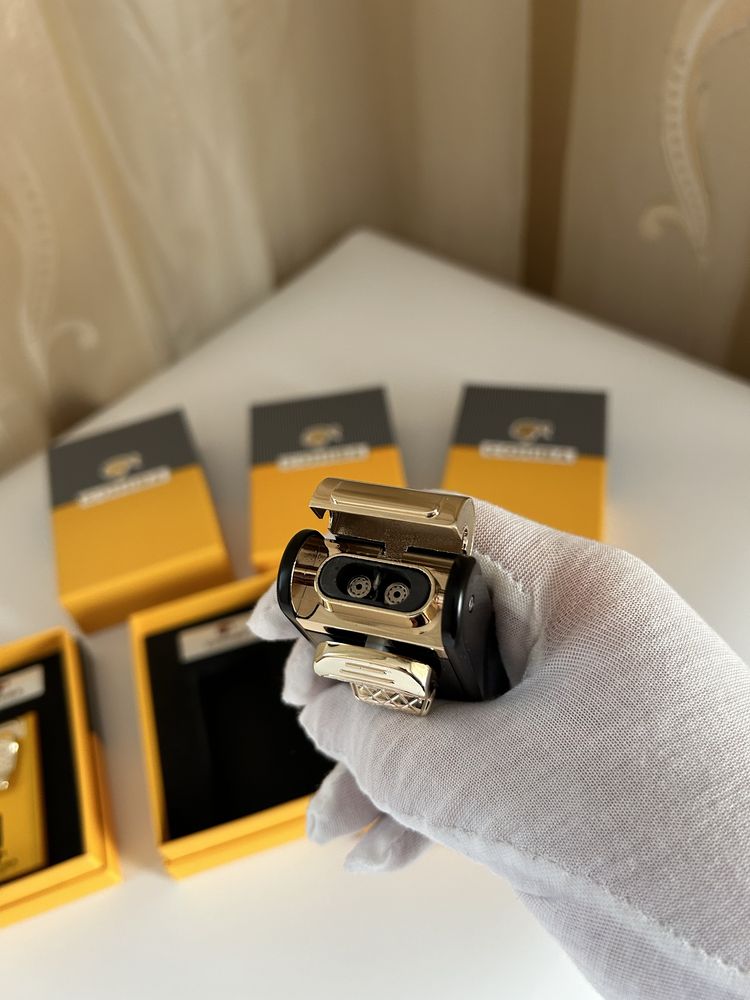 Запалка Cohiba с вградена резачка и пънч – 2 пламъка
