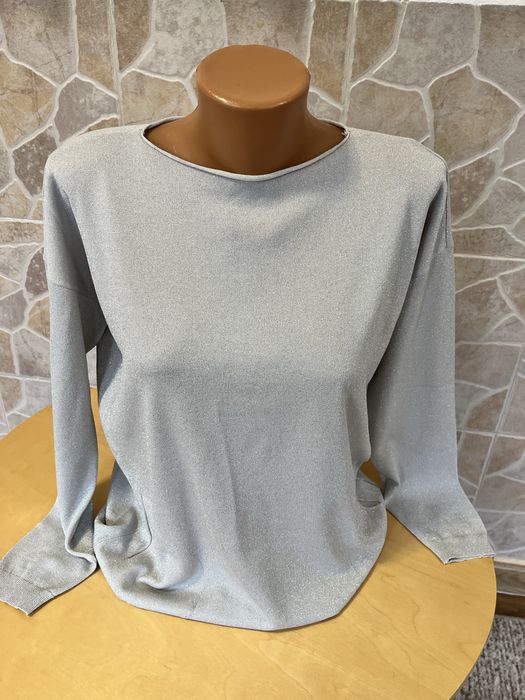 Pulover dama argintiu Pachita