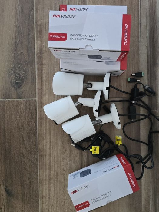 Sistem Supraveghere Hikvision 16 Canale+6 Cam. Noi si 11 cam folosite