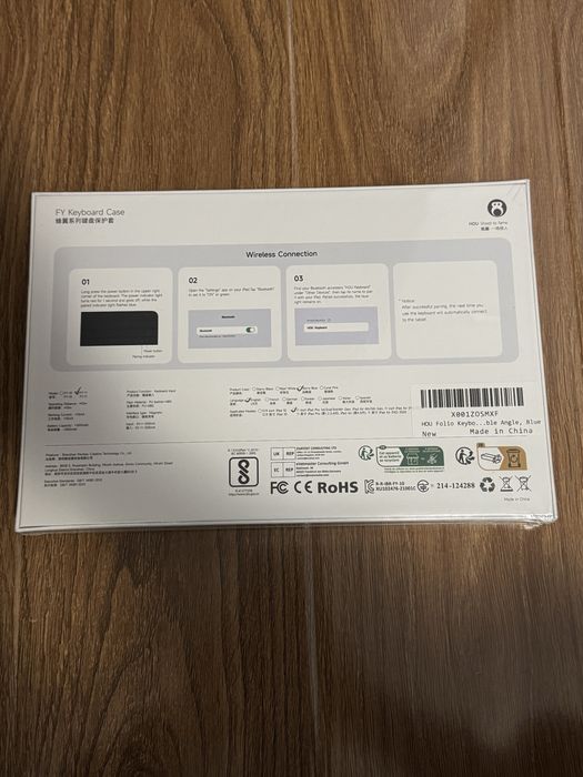 Tastatura ipad hou folio fy-11 ipad pro/ ipad air 11” 10.9”