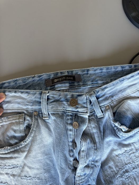 Blugi Bigotti 100% Bunbac/Cotton marimea 29/S