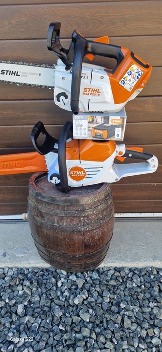 Stihl drujba pe acumulator