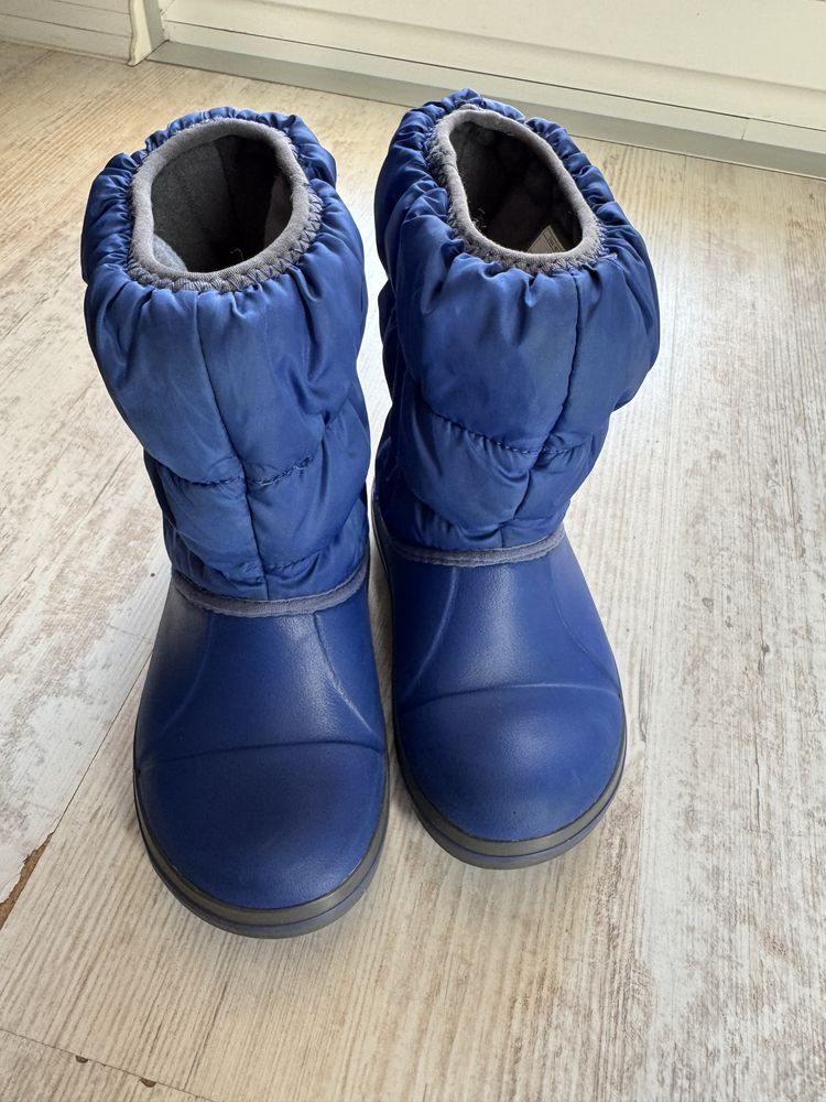 Гумени подплатени детски ботуши Crocs