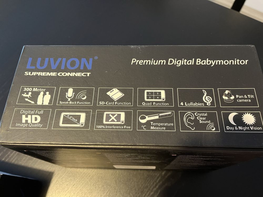 Luvion supreme baby monitor, 3 camere, wifi, stare bună utilizat