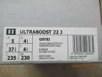 Adidas Ultraboost 22 J 37 1/3