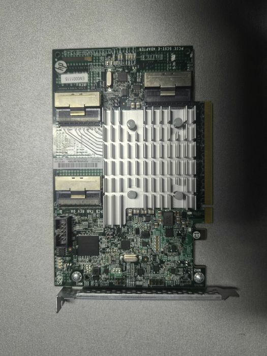HP U.2 NVMe 3-Port PCI-E-x16 Bridge RAID Controller Card