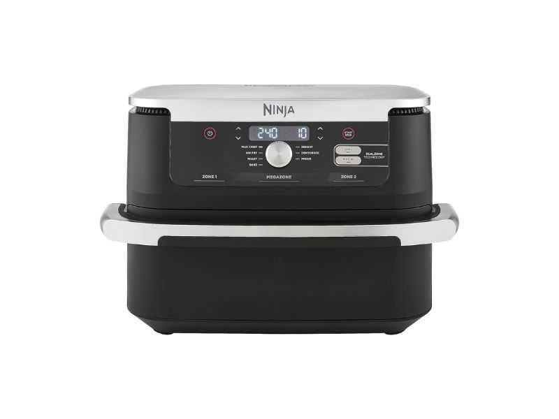 Двузонов Еър фрайър Ninja Foodi FlexDrawer AF500EU, 10.4L, Черен
