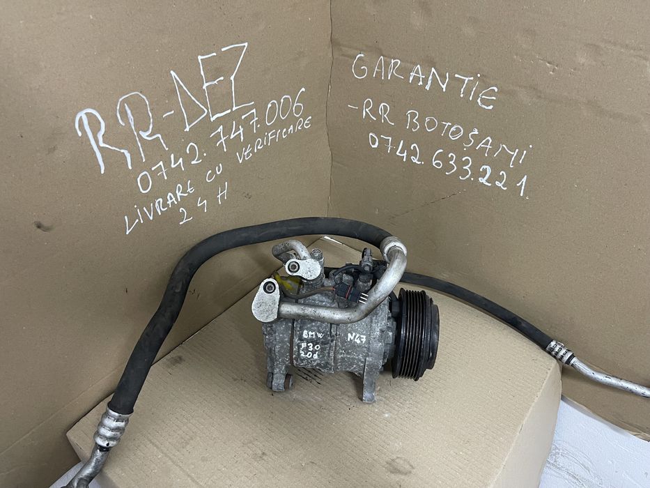 Compresor AC Bmw seria 3 F30 F31 F20 F10 2.0d N47 cod.  4472604710