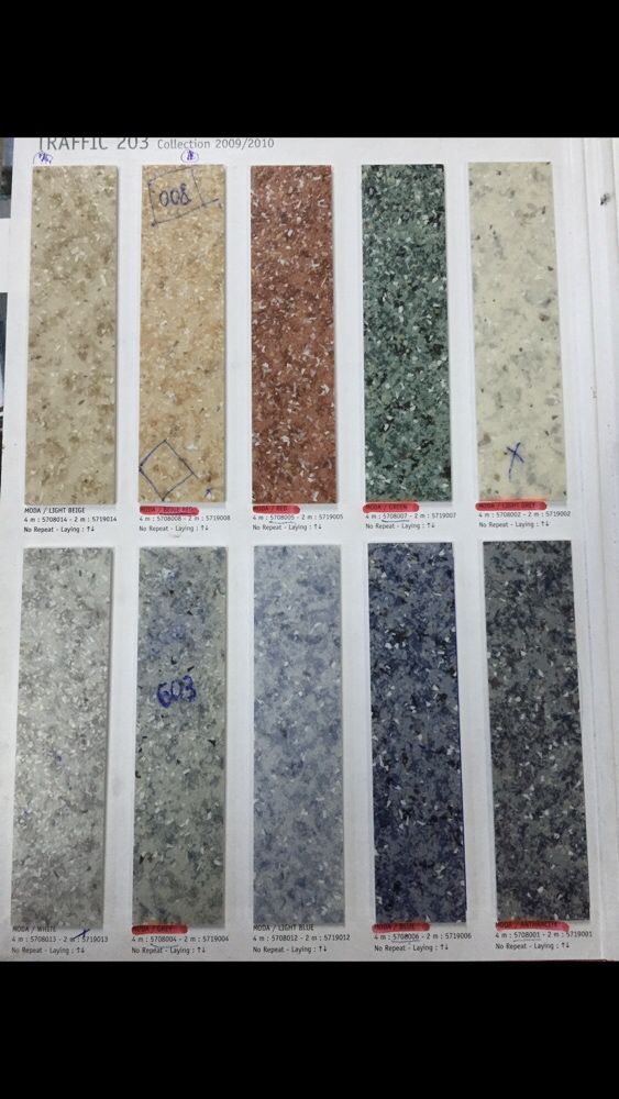 Pardoseala linoleum antibacteriana PVC pentru cabinete medicale