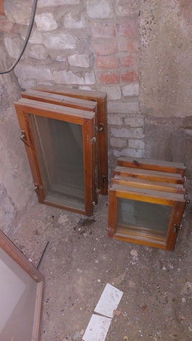 Окна чисто деревянные