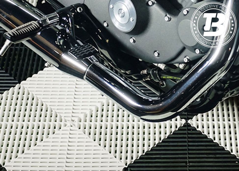 Pardoseala Modulara pentru Garaj si Ateliere Detailing - Alb