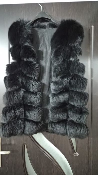 Vesta din blana naturala