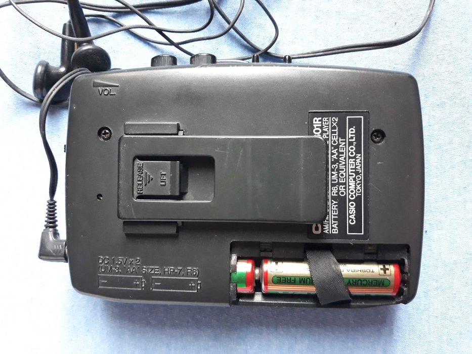 Уокмен Casio - аудиокасети