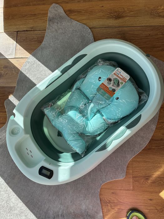 Бебешко корито сгъваема вана с възглавница