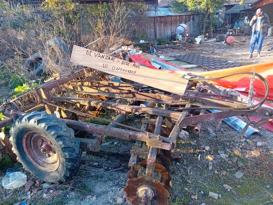 Vand disc tractor si plug