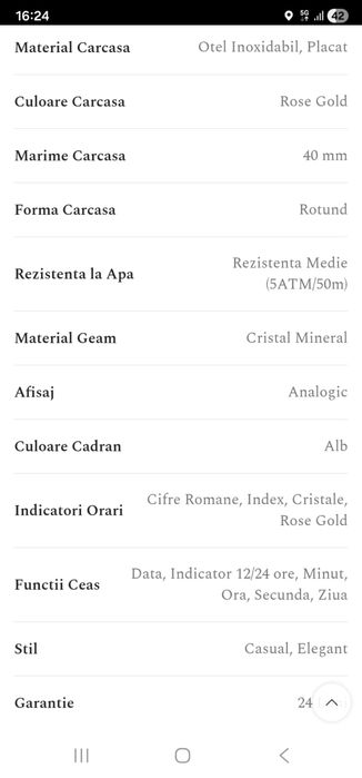 Ceas Guess W1069L4 original