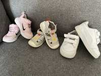 Детски обувки, различни размери
