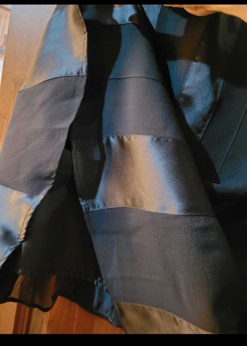 Fustă. Asimetrica. Mătase. Promod.