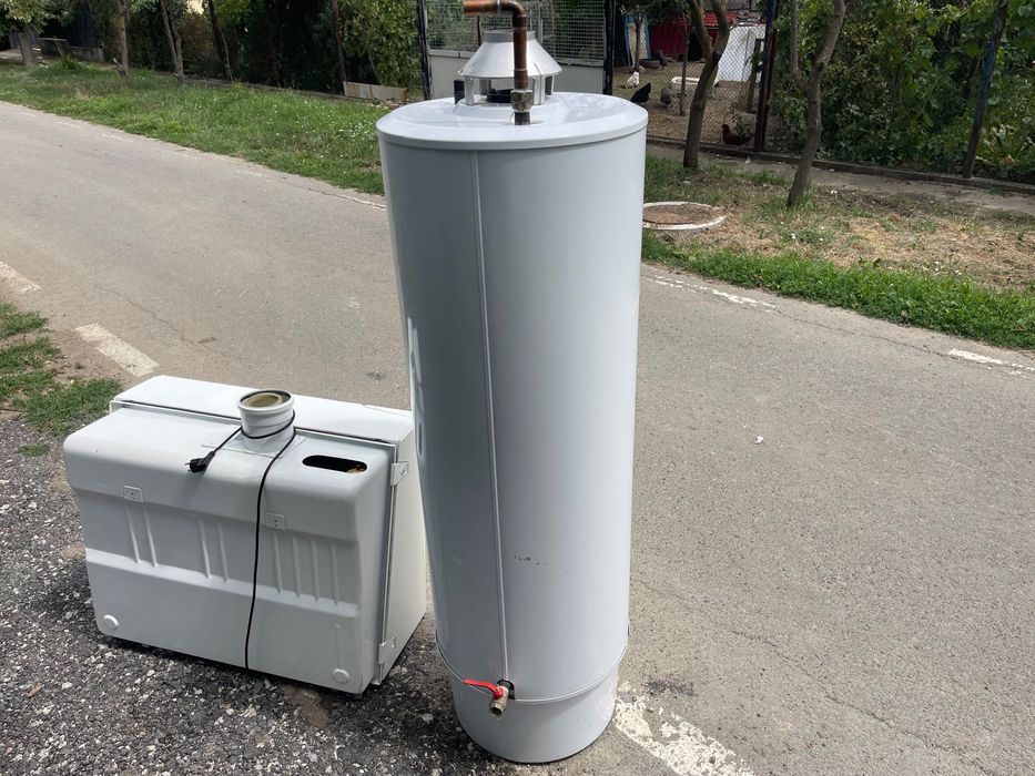 Centrala pe gaz marca BUDERUS cu acoperire 400 mp