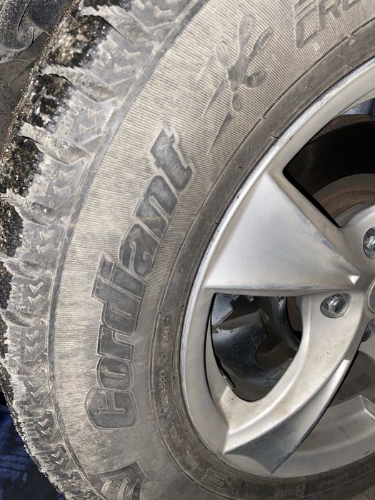 Продам шины зима Cordiant