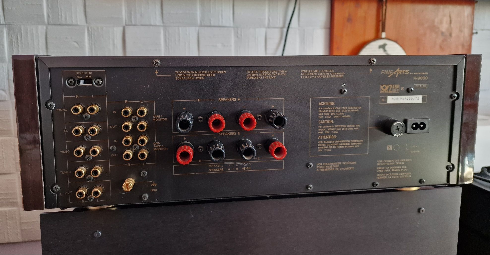 Grundig A 9000 (schimb) amplificator cap de serie  ,120w