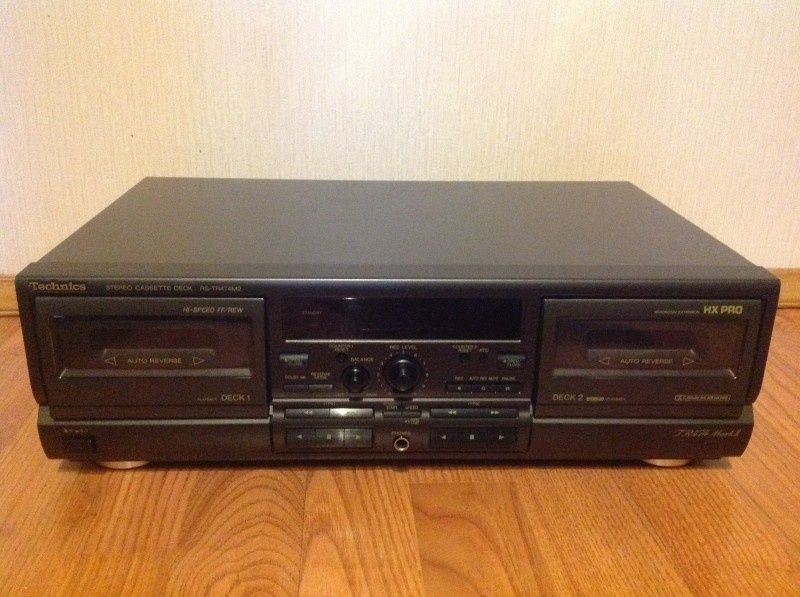 Двух кассетная японская дека Technics RS-TR474