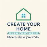 Kvartira va uylarning "to‘liq ta’miri" Create Your Home kafolati bilan